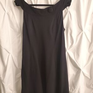 Black mod dress